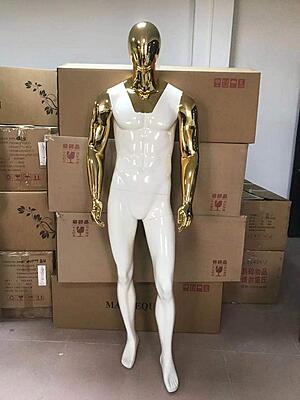 Full Fibreglass Two Tone Male Mannequins Full Fibreglass Two Tone Male Mannequins