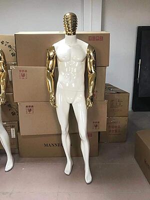 Full Fibreglass Two Tone Male Mannequins Full Fibreglass Two Tone Male Mannequins