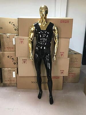 Full Fibreglass V Neck 2 Tone Male Mannequin Full Fibreglass V Neck 2 Tone Male Mannequin