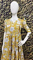 Delta Crepe Fabric: 'Budget Buddy' Yellow