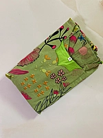 Cotton: Wildflower Green Dress (Non Feeding)