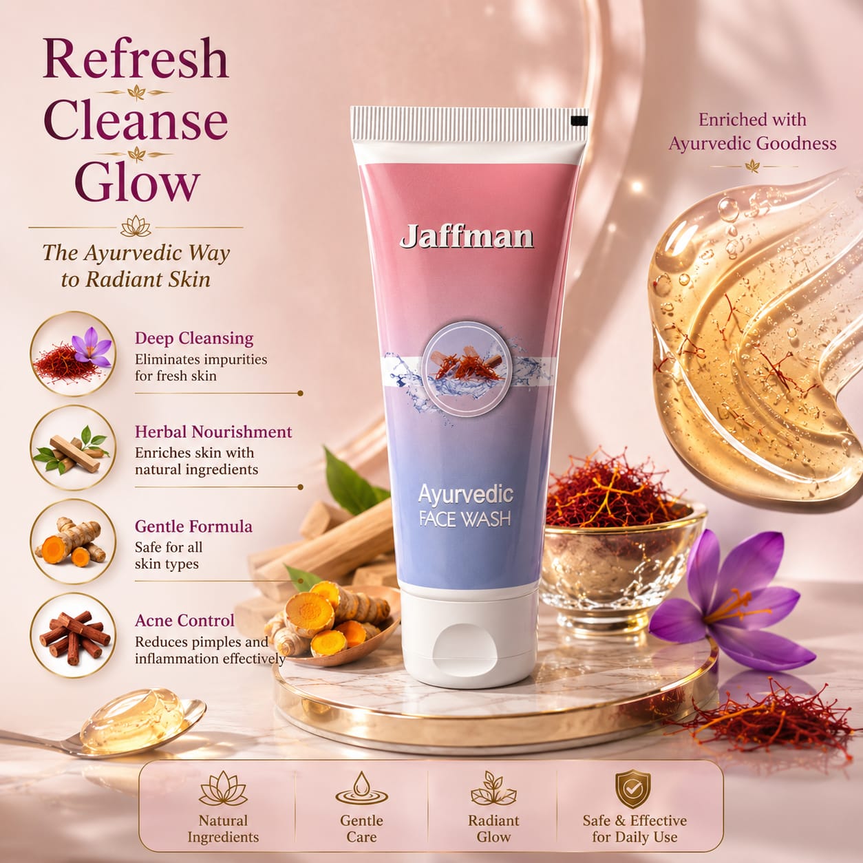 Jaffman Ayurvedic Facewash