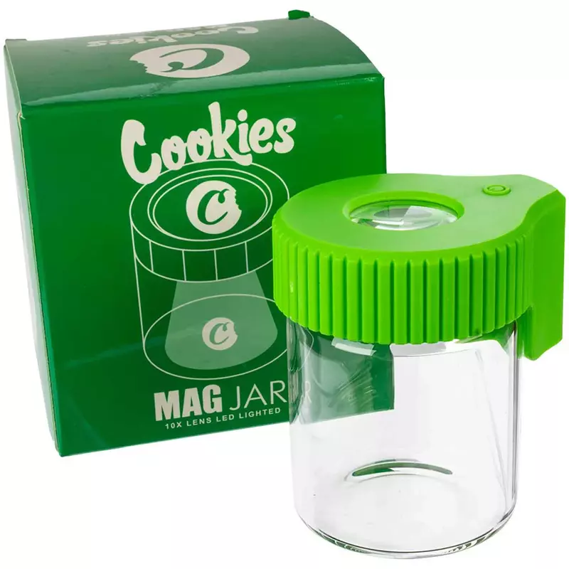 COOKIE MAG JARS-Green