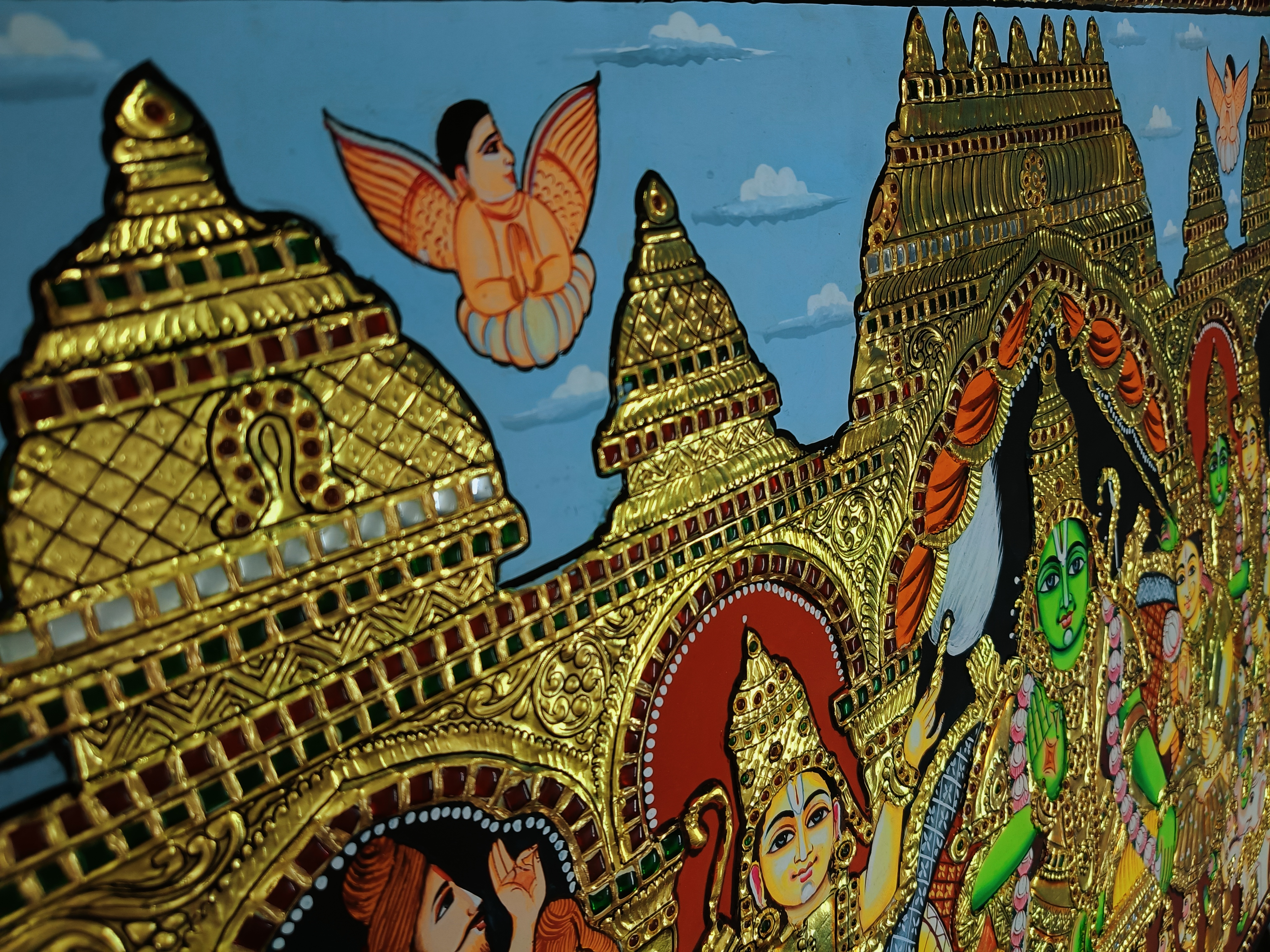 Ramar Pattabishegam - Chola Impressions Masterpiece Painting