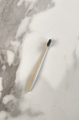 WHEATSTRAW TOOTHBRUSH- ROUND HANDLE