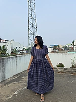 Navy Blue kantha cotton