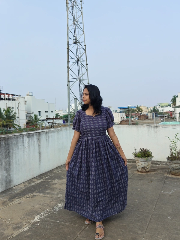 Navy Blue kantha cotton