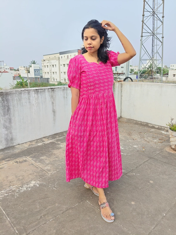 Pink Kantha cotton