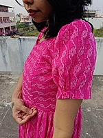 Pink Kantha cotton