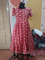 Red elephant cotton