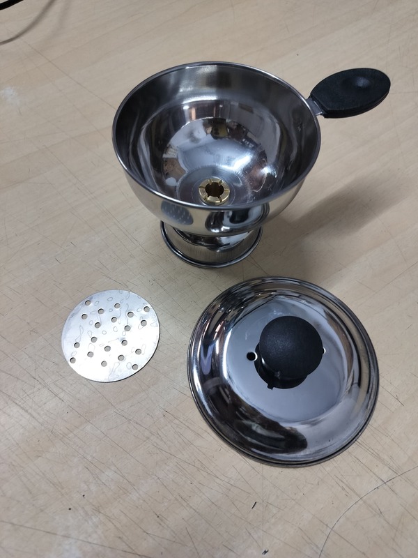 Chiratta puttu maker-stainless-steel