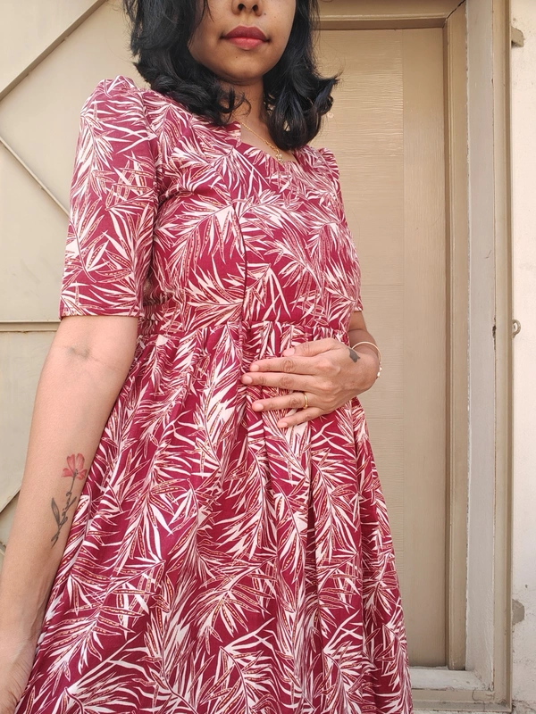 Red Floral (Cotton Flex)
