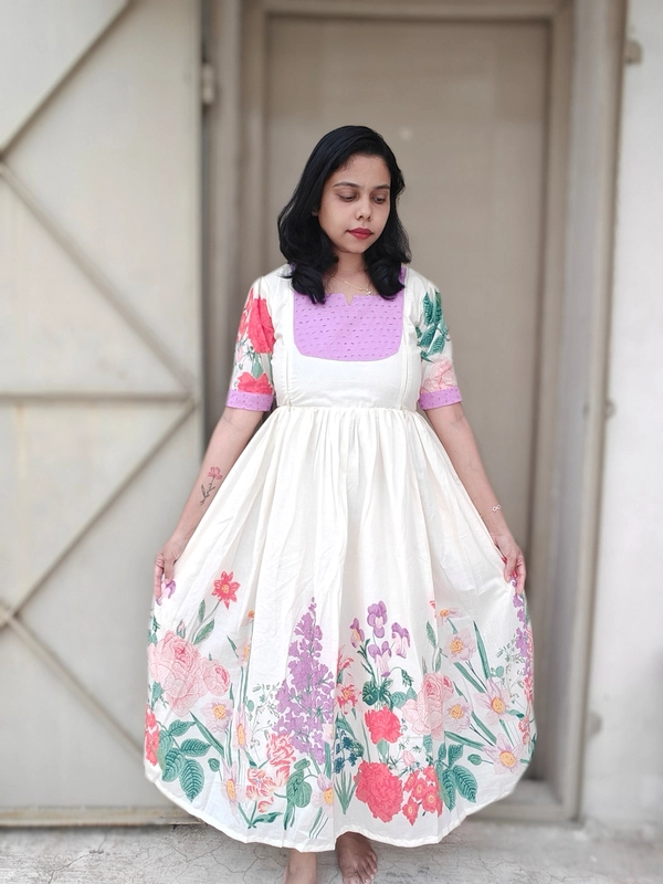 Cotton Half White (Hakoba Patch)