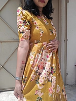Soft Cotton: Flower Mustard