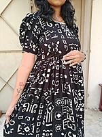 Rayon: Black Feeding Maxi