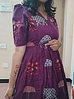 Soft Cotton: Plum Bella Feeding Dress