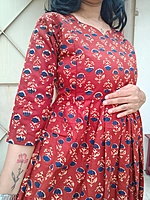 Cotton: Chest Lining 'Budget Buddy' - Rust Orange (Feeding)