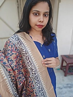 Festive: 'Royal Raaga' Blue Maxi (Feeding)