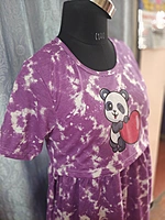 Lounge wear: Zipless & Pull up Panda Purple