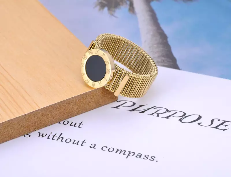 Roman Clock Ring 
