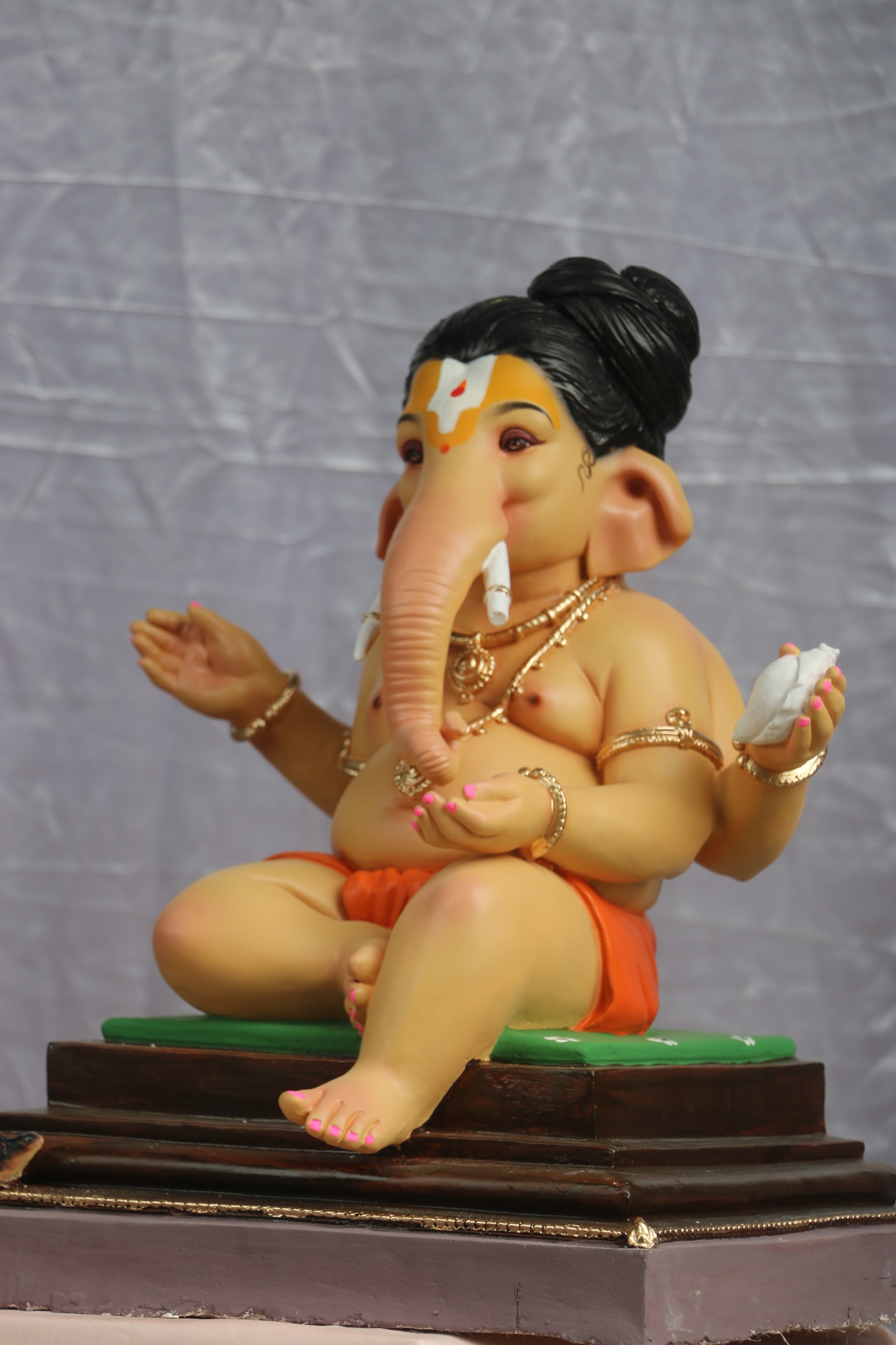 Aghori Ganpati | POP Ganpati | 22 Inches Height |MROA-0001-POP-22-AGHOR-PROA-DNOA Aghori Ganpati | POP Ganpati | 22 Inches Height |MROA-0001-POP-22-AGHOR-PROA-DNOA