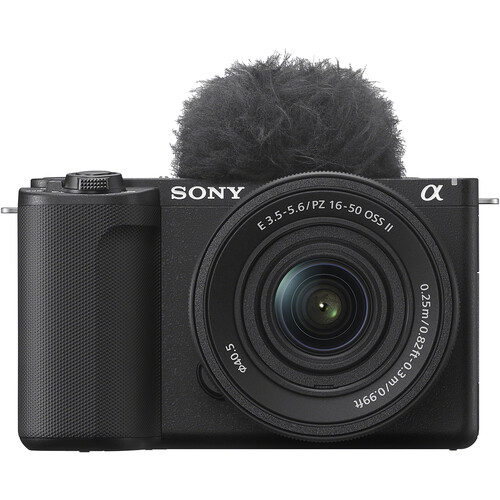 Sony ZVE10 Mirrorless Camera with 16-50mm Lens (Black)