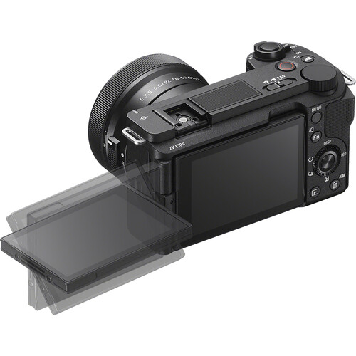 Sony ZVE10 Mirrorless Camera with 16-50mm Lens (Black)