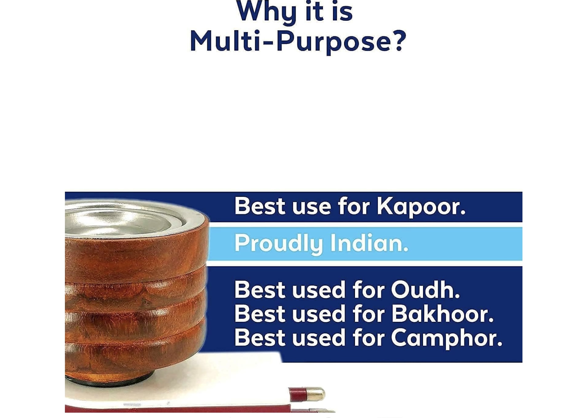 Electric Incense Burner Kapoor | Burner Essential Oil Diffuser & Aroma Diffuser - Made Of Wood