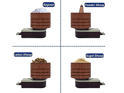 Electric Incense Burner Kapoor | Burner Essential Oil Diffuser & Aroma Diffuser - Made Of Wood