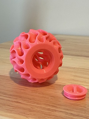 3D Printed Easter Egg with Hidden Compartment
