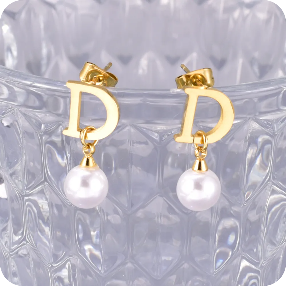 Dior D Earrings
