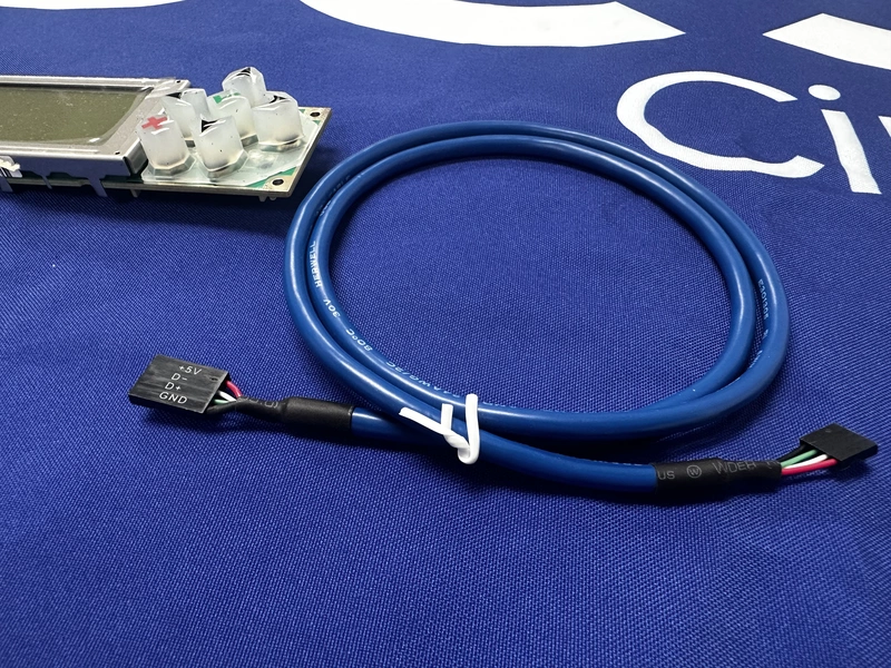 Dolby LCD CFA635-TFE V1.2 WHT 20X4 USB W CABLE