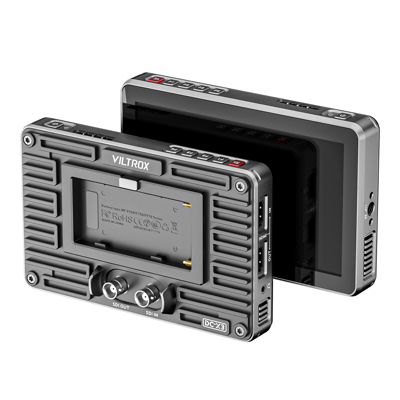 Viltrox 6″ DC-X3 Touchscreen HDMI/SDI On-Camera Monitor2000Nits