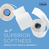 Cottonelle Toilet Paper, 2-Ply, 4.0" x 4.1", 451 Sheets/Roll - 60/Case