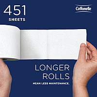 Cottonelle Toilet Paper, 2-Ply, 4.0" x 4.1", 451 Sheets/Roll - 60/Case