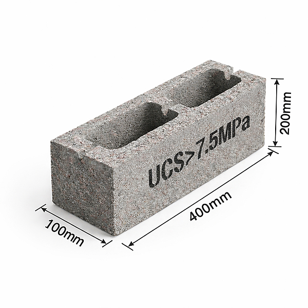 HOLLOW BLOCKS, (4''), STANDARD