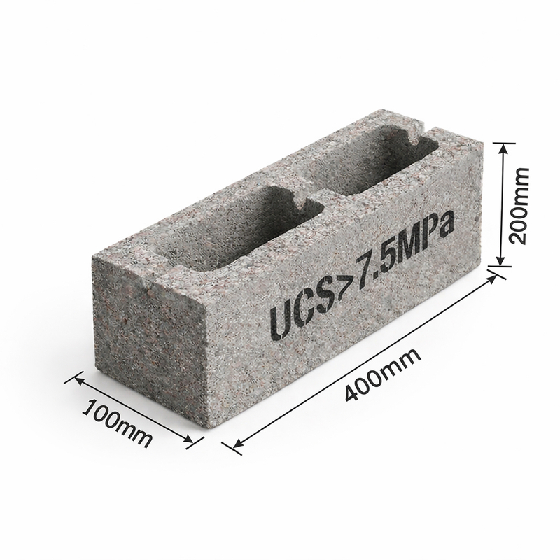 HOLLOW BLOCKS, (4''), STANDARD