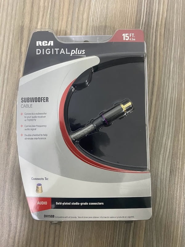 Sub-woofer Cable RCA