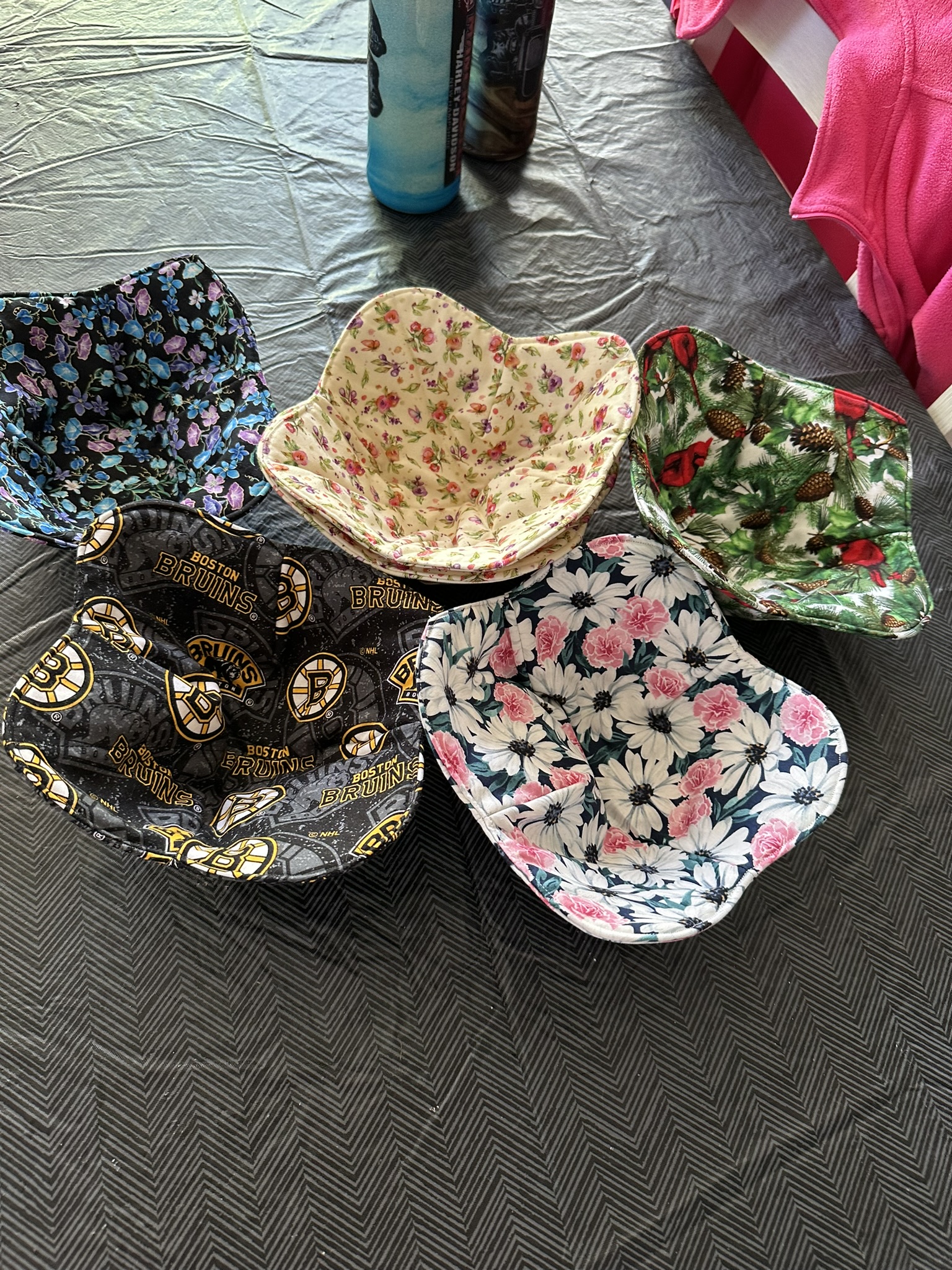 Handmade Reversible Bowl Cozies – Not Microwave Safe