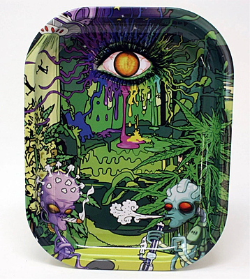 Small Metal Rolling Tray