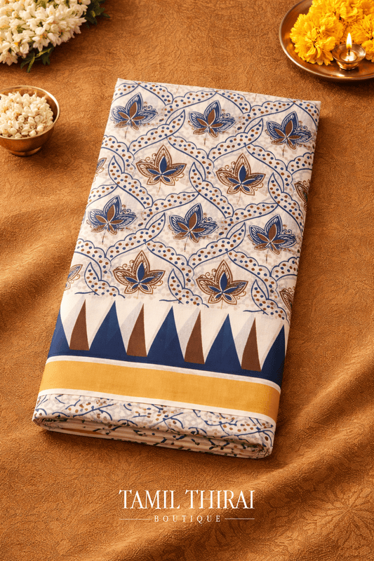 Kerala Printing Saree 01
