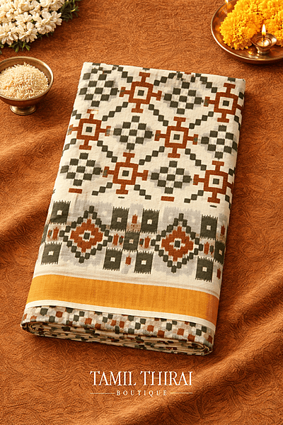 Kerala Printing Saree 02