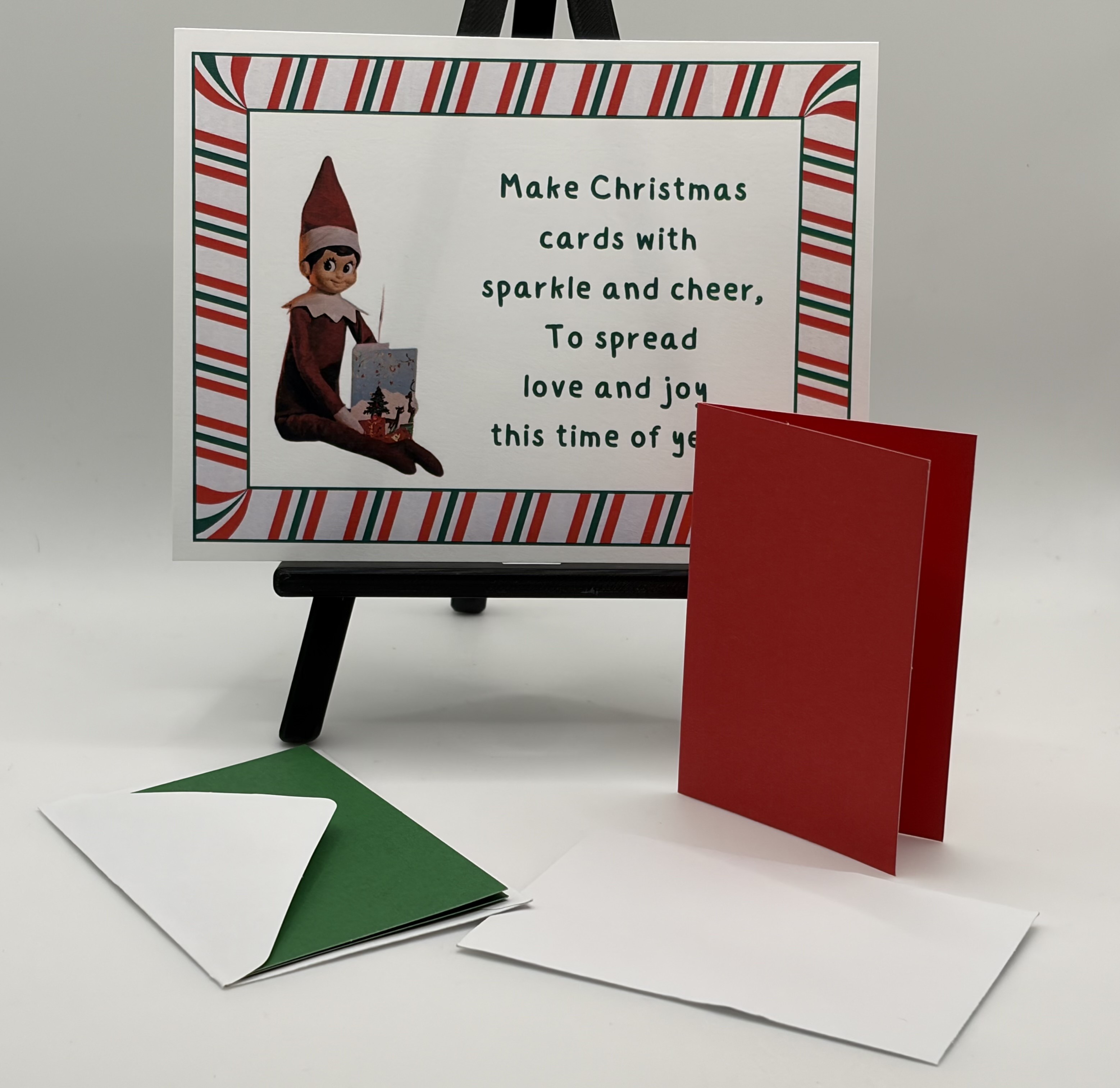 Miniature Blank Holiday Cards