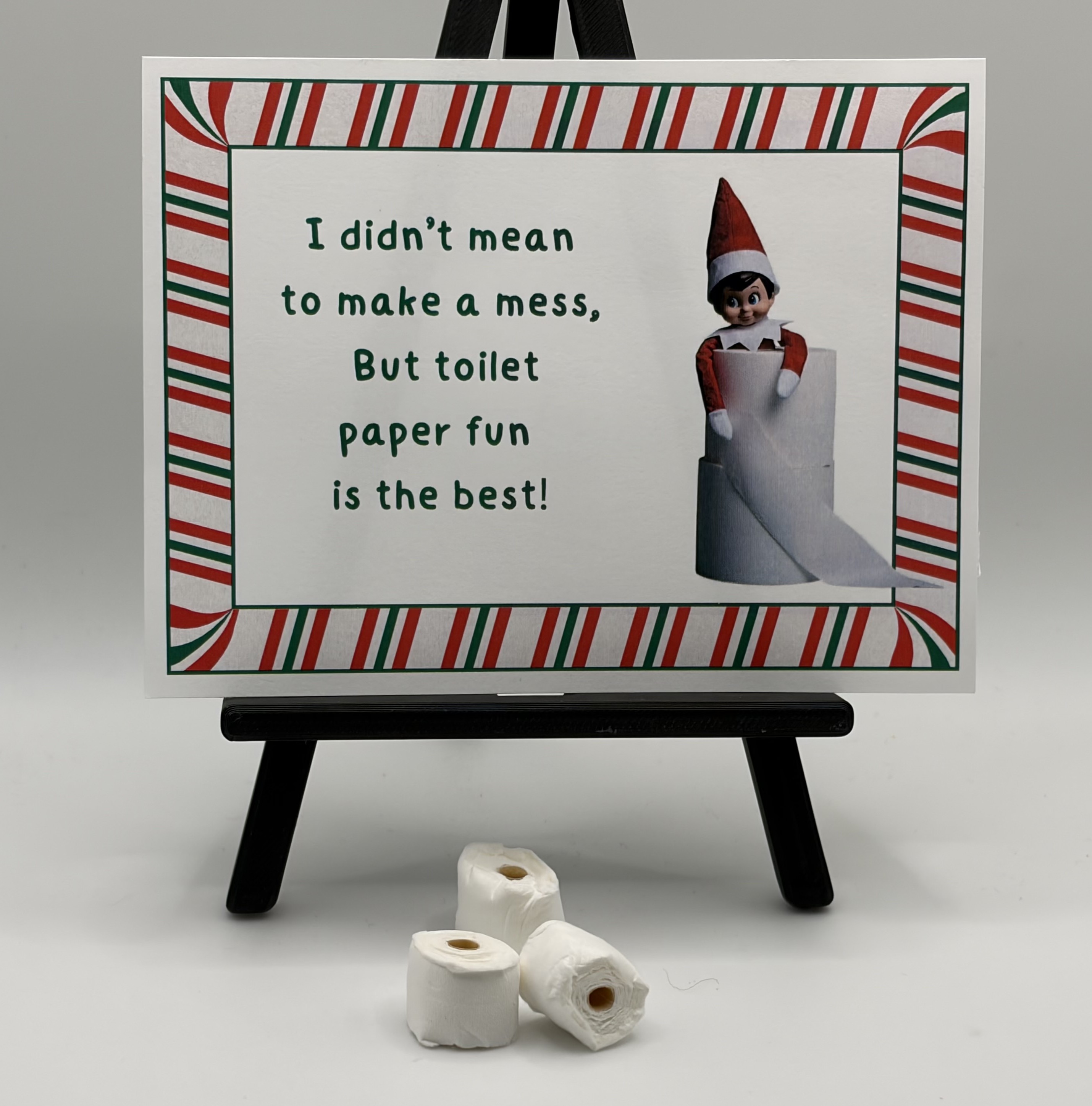 Elf-Sized Toilet Paper