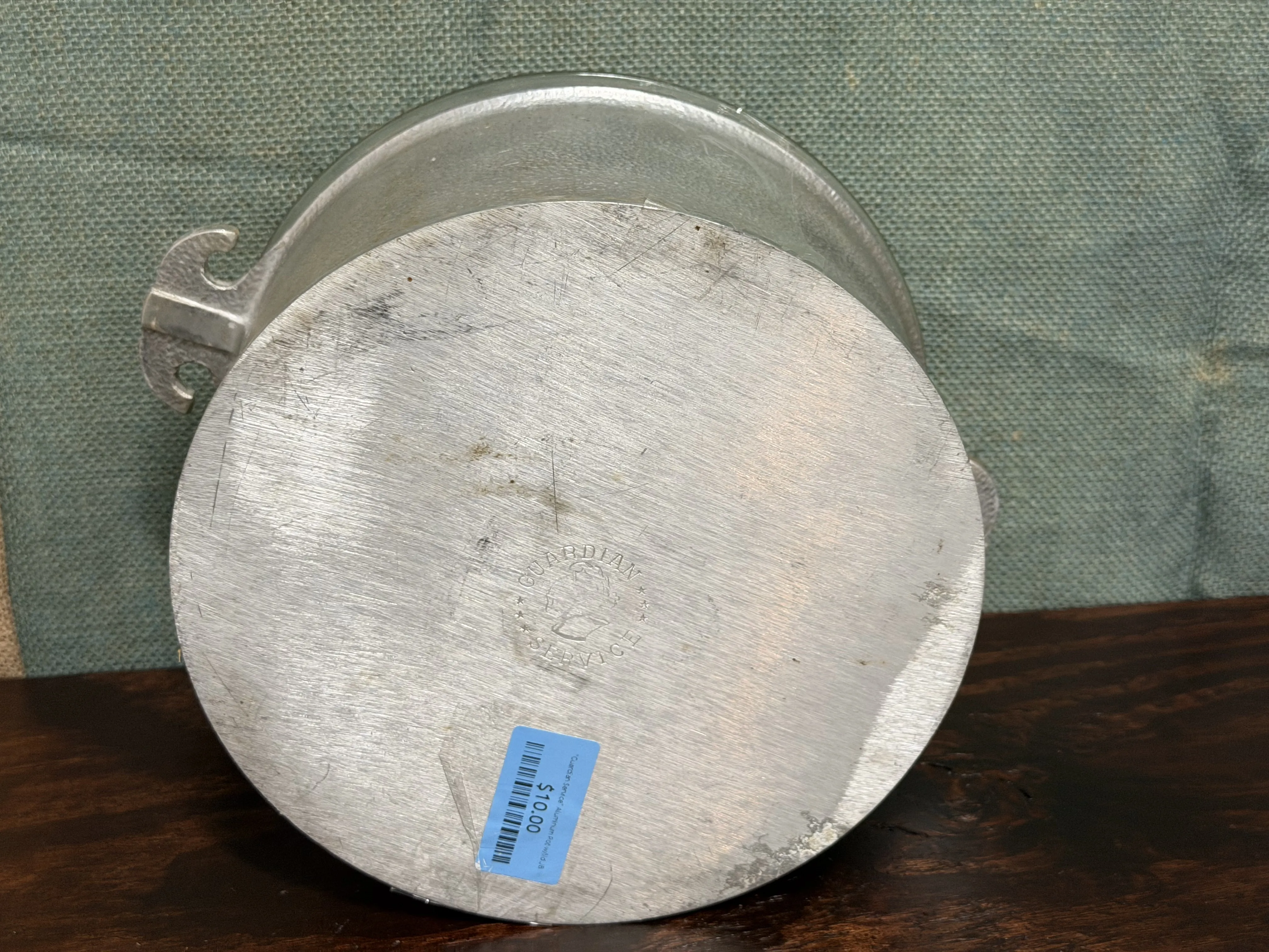 "Guardian Service" Aluminum Pot w/lid JB