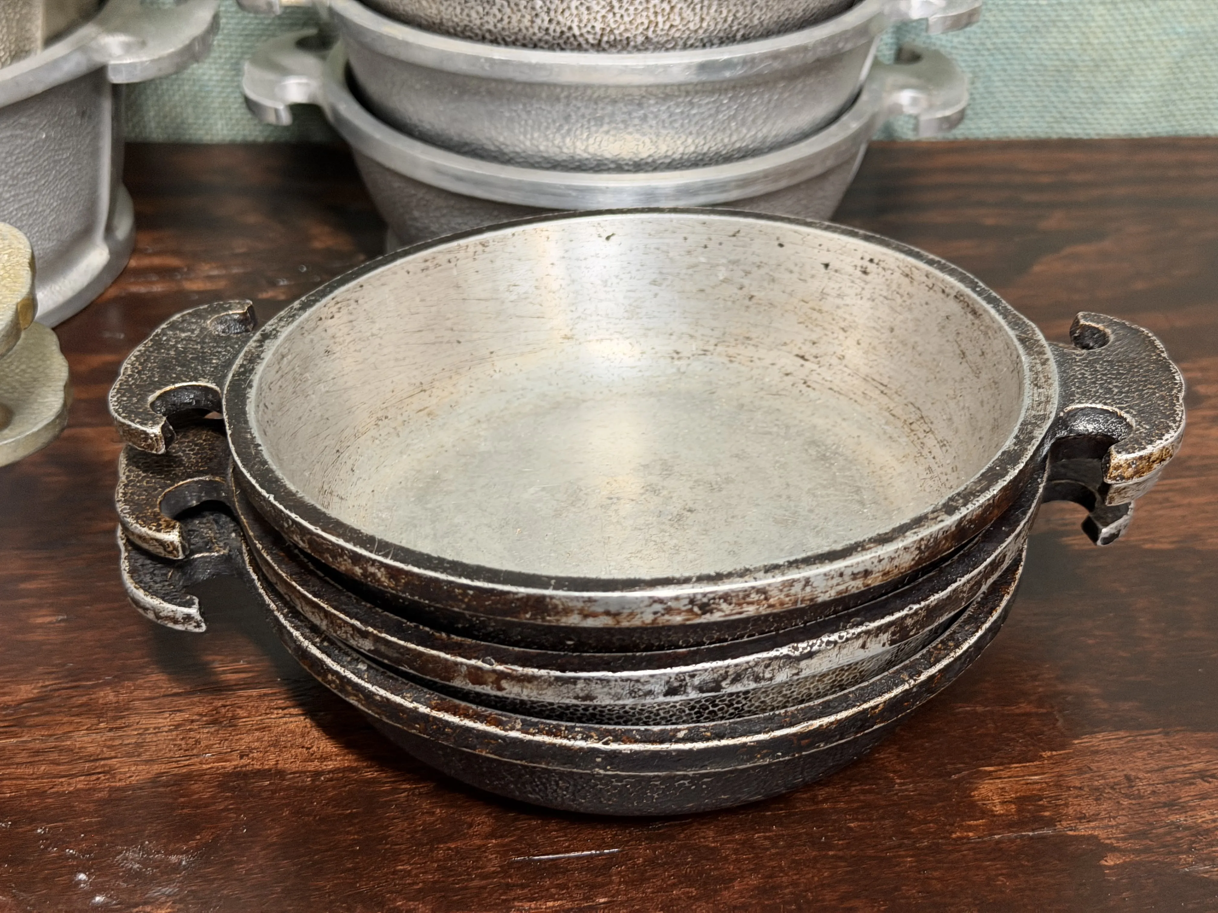 "Guardian Service" Vintage Aluminum Bowls JB