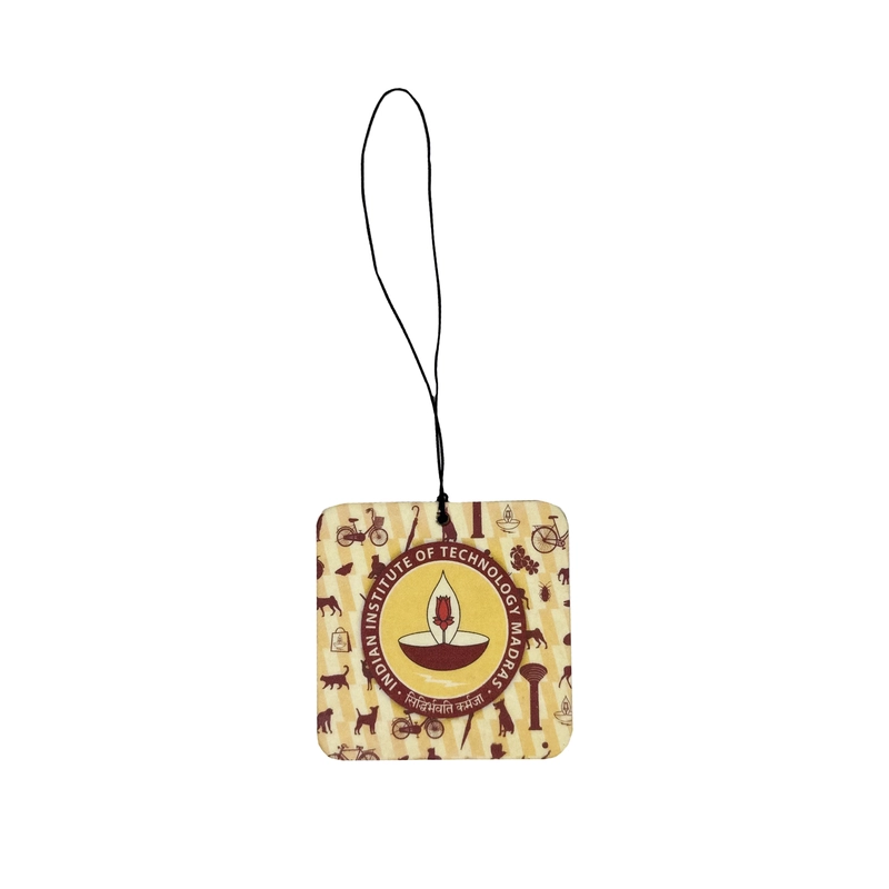 IITM Square Scented Car Tag - Lemongrass