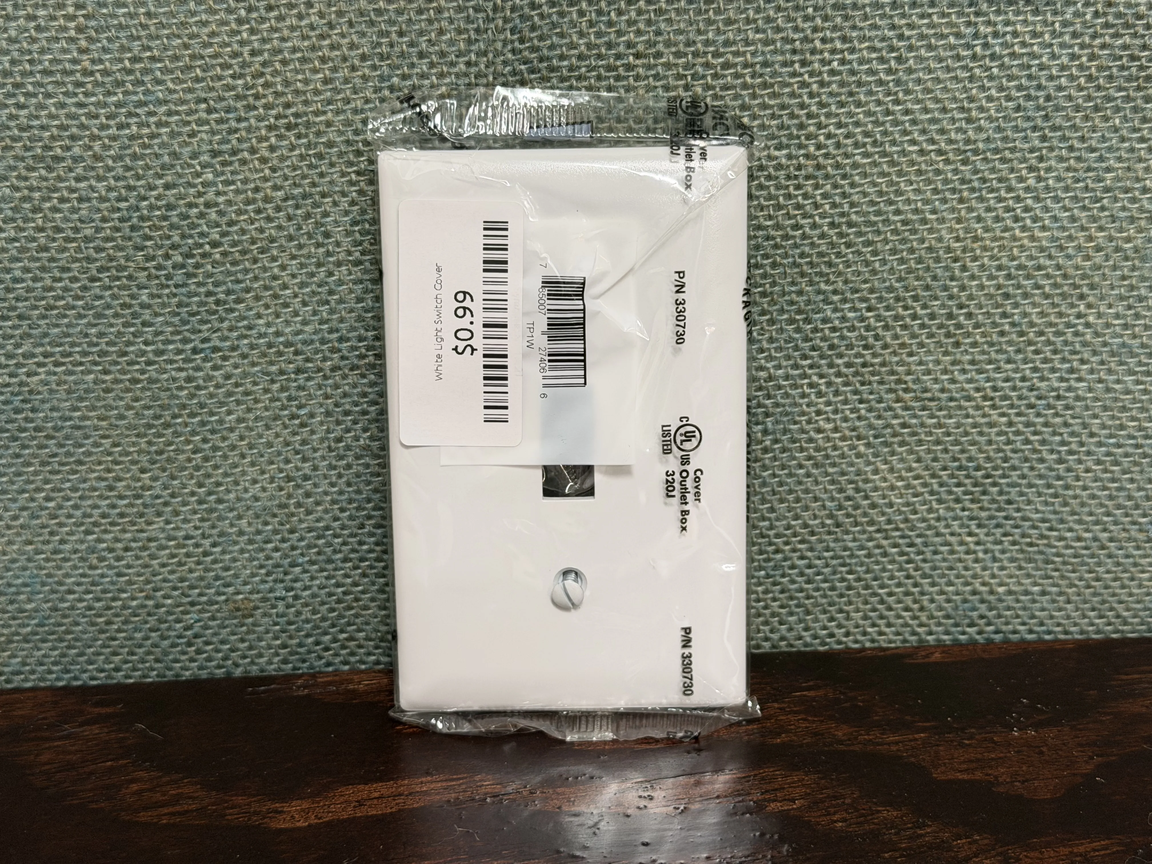 White Light Switch Cover