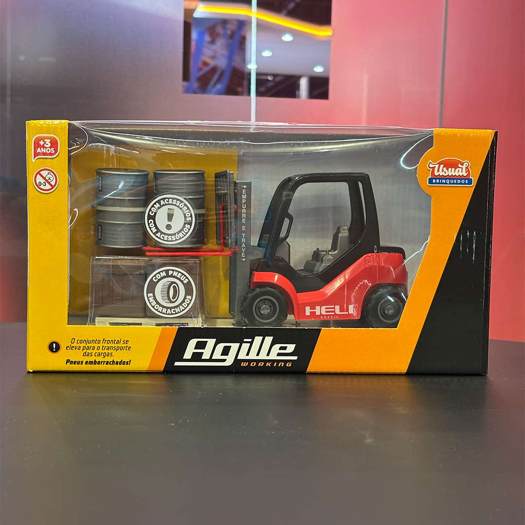 MINI EMPILHADEIRA INFANTIL