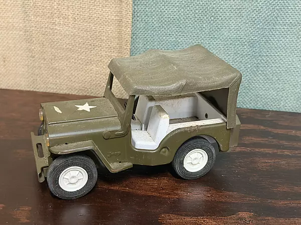Tonka Army Jeep with Canopy - Ph